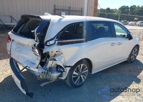 2023 Honda Odyssey Touring из США, поврежденный, VIN 5FNRL6H89PB076792